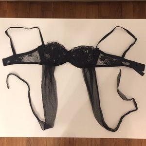 La Perla black lace bra